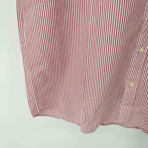 ラルフローレン RALPH LAUREN CLASSIC FIT スモールポニー刺繍 BD S/S シアサッカーシャツ メンズ import:XL