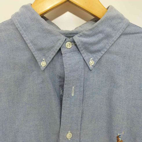 ラルフローレン RALPH LAUREN BLAKE シャンブレーデニム S/S BDシャツ メンズ LL