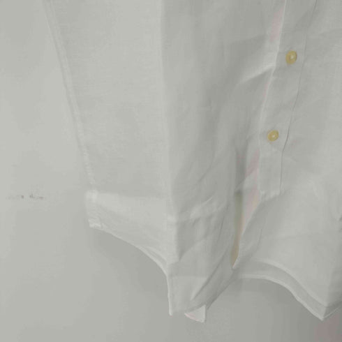ラルフローレン RALPH LAUREN S/S BD スモールポニー刺繍リネンシャツ メンズ import:L