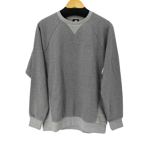 ニューバランス NEW BALANCE L/S ロゴ刺繍クルーネックスウェット メンズ import:S
