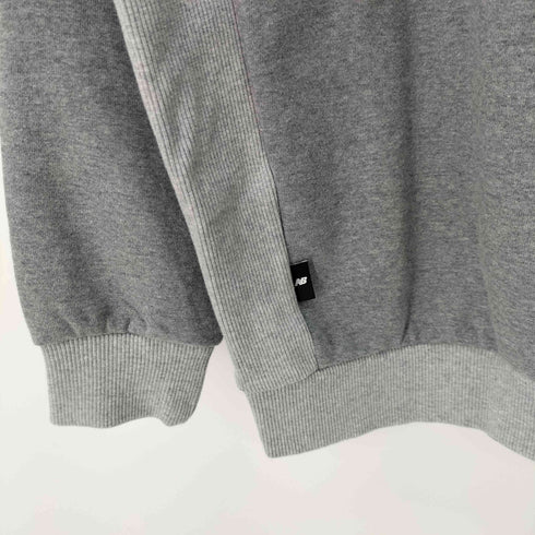 ニューバランス NEW BALANCE L/S ロゴ刺繍クルーネックスウェット メンズ import:S