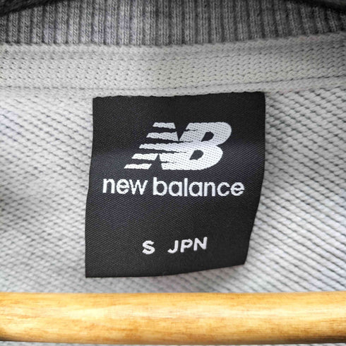ニューバランス NEW BALANCE L/S ロゴ刺繍クルーネックスウェット メンズ import:S