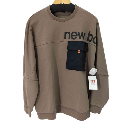 ニューバランス NEW BALANCE フロントポケットデザインスウェット メンズ import:M