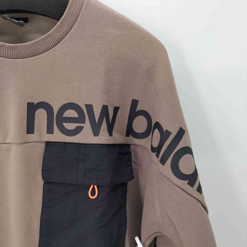 ニューバランス NEW BALANCE フロントポケットデザインスウェット メンズ import:M