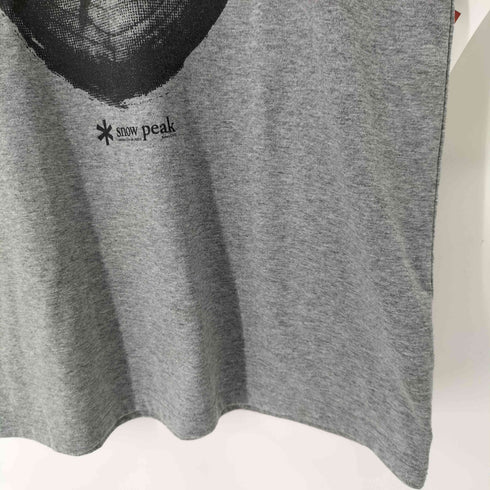 スノーピーク Snow Peak フロントプリント S/S Tシャツ メンズ import:L