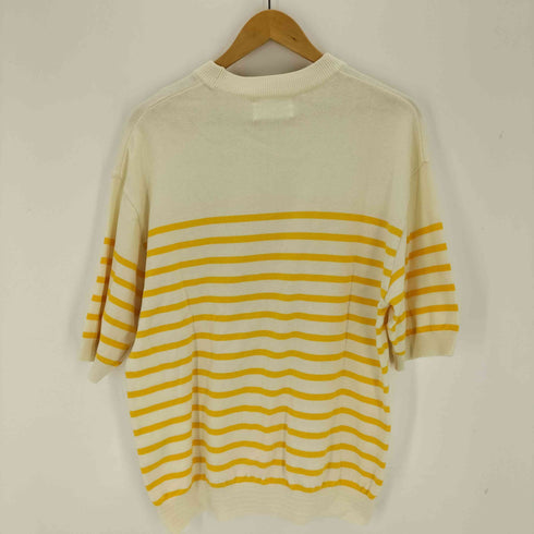ナノユニバース NANO universe タフニット バスクボーダーTシャツ メンズ JPN:L