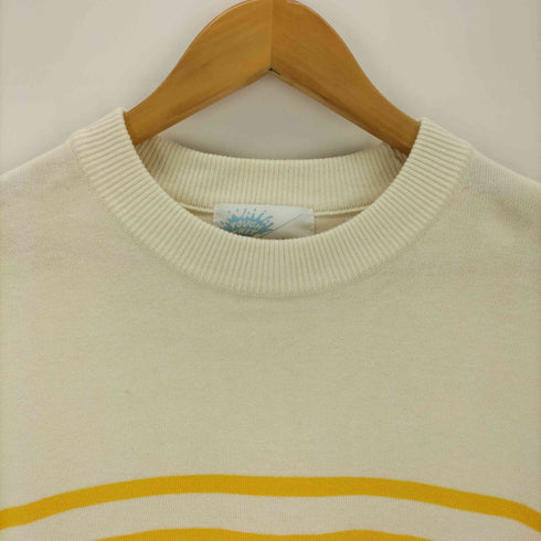 ナノユニバース NANO universe タフニット バスクボーダーTシャツ メンズ JPN:L