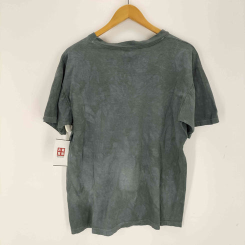 チャンピオン Champion 80s USA製 トリコタグ 製品染め 3段 カレッジプリントクルーネックTシャツ メンズ JPN:L