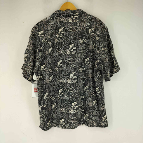 オーシャンパシフィック Ocean Pacific 90-00S 総柄 S/S レーヨン混 開襟シャツ メンズ