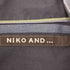 ニコアンド niko and... マルチストライプワークシャツ メンズ JPN:M