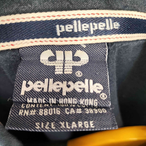 ペレペレ pelle pelle ロゴ刺繍 ビッグシルエット S/S シャツ メンズ JPN:XL