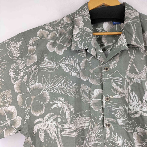 オーシャンパシフィック Ocean Pacific S/S レーヨン混 アロハシャツ メンズ JPN:XL