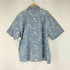 オーシャンパシフィック Ocean Pacific 90-00S 総柄 S/S レーヨン混 開襟シャツ メンズ