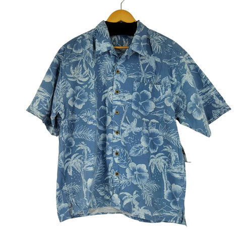 オーシャンパシフィック Ocean Pacific S/S レーヨン混 アロハシャツ メンズ