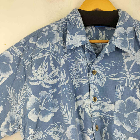 オーシャンパシフィック Ocean Pacific S/S レーヨン混 アロハシャツ メンズ