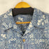 オーシャンパシフィック Ocean Pacific 90-00S 総柄 S/S レーヨン混 開襟シャツ メンズ