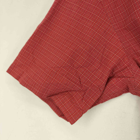 ノーティカ NAUTICA SANDED POPLIN S/S BD チェックシャツ メンズ JPN:L