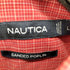 ノーティカ NAUTICA SANDED POPLIN S/S BD チェックシャツ メンズ JPN:L