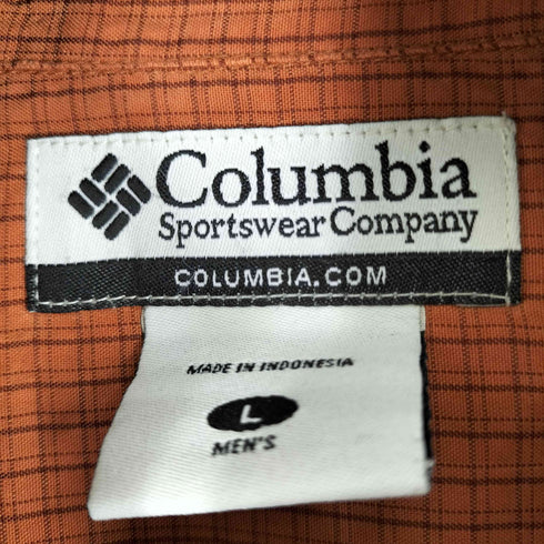 コロンビアスポーツウェア Columbia Sportswear S/S チェックシャツ メンズ JPN:L