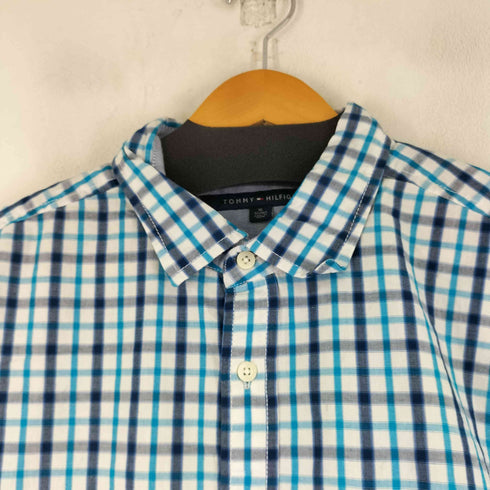 トミーヒルフィガー TOMMY HILFIGER S/S チェックシャツ メンズ JPN:XL