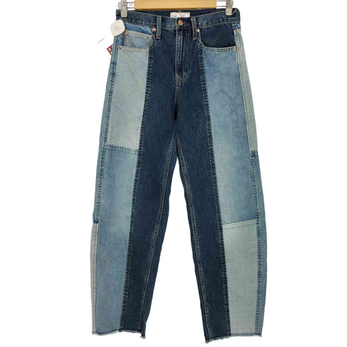ギャップ Gap ハイライズバレル パッチワークデニム レディース US:26-27