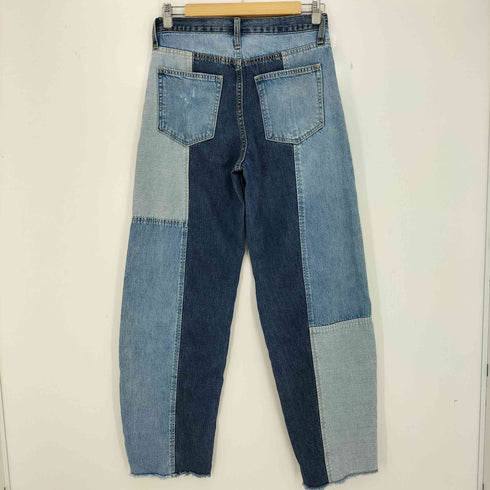 ギャップ Gap ハイライズバレル パッチワークデニム レディース US:26-27
