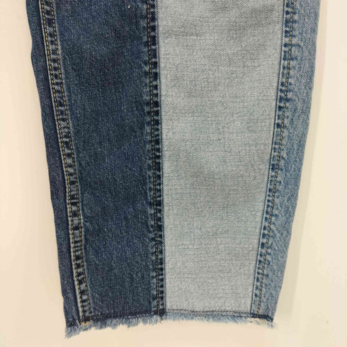 ギャップ Gap ハイライズバレル パッチワークデニム レディース US:26-27