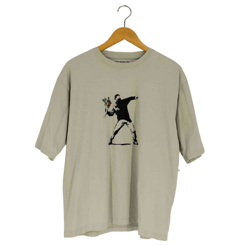 アデイインザライフユナイテッドアローズ A day in the life UNITED ARROWS アート プリントTシャツ メンズ JPN:L