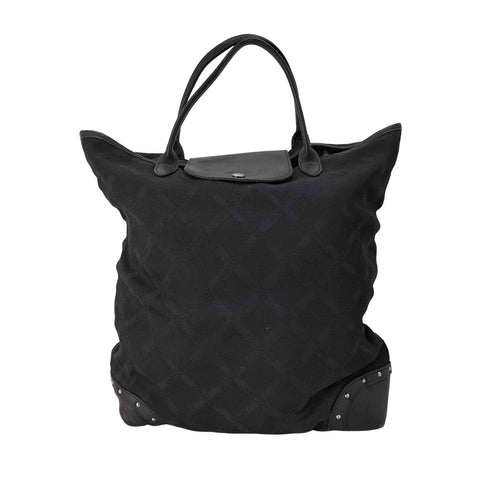 ロンシャン LONGCHAMP ロゴ総柄デザイントートバック レディース