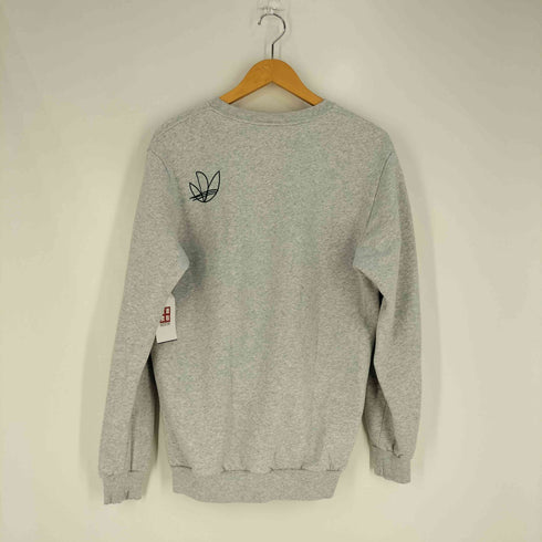 アディダスオリジナルス adidas Originals Love Your City club LONDON ロゴ プリント クルーネックスウェット メンズ import:M