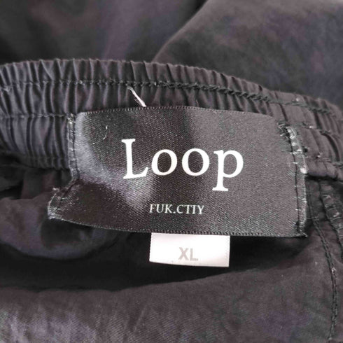 Loop FUK.CITY ナイロン イージーショーツ ショートパンツ メンズ XL