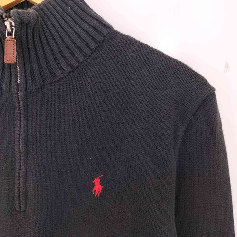 ポロラルフローレン POLO RALPH LAUREN ハーフジップ コットンニット メンズ import:M