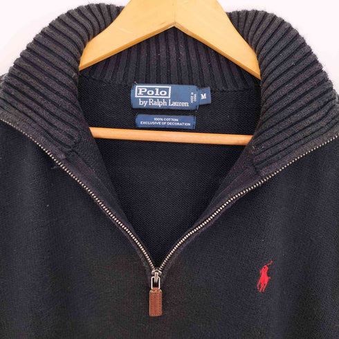 ポロラルフローレン POLO RALPH LAUREN ハーフジップ コットンニット メンズ import:M