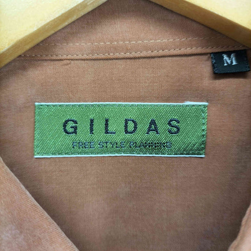 GILDAS レーヨン半袖シャツ メンズ M