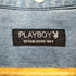 プレイボーイ PLAYBOY バックプリントデニムシャツ メンズ LL
