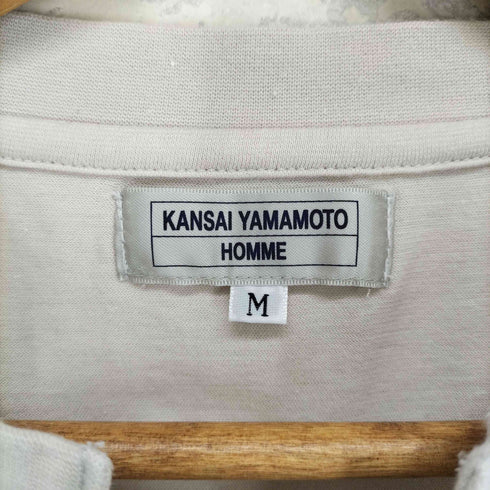 カンサイヤマモト KANSAI YAMAMOTO 90S ロゴ刺繍スキッパーポケットTシャツ メンズ M