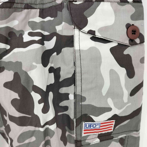 ユーフォー UFO シティカモクロップド カーゴパンツ レディース JPN:XS