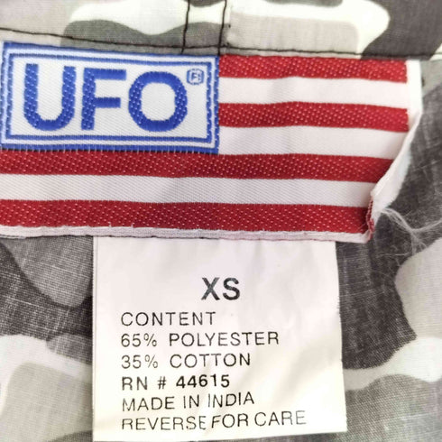 ユーフォー UFO シティカモクロップド カーゴパンツ レディース JPN:XS