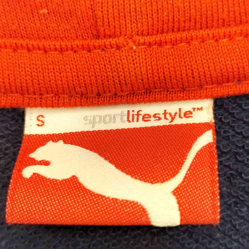 プーマ PUMA 耳付きフード リメイク 水玉 ジップパーカー レディース import:S