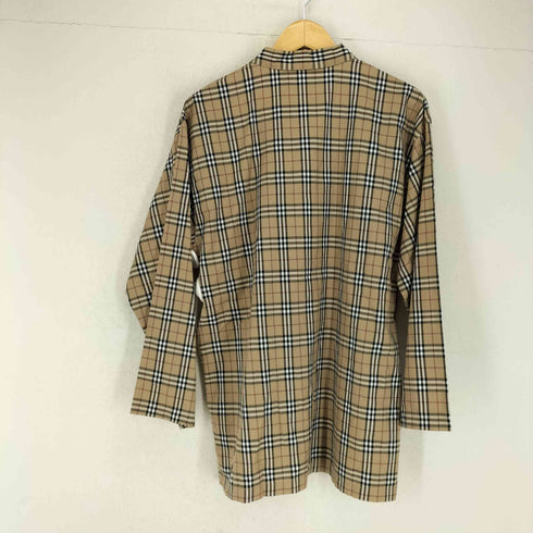 バーバリーロンドン BURBERRY LONDON ノヴァチェック ロゴ刺繍パジャマシャツ シャツジャケット メンズ M