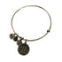 ALEX AND ANI イニシャルブレスレット レディース