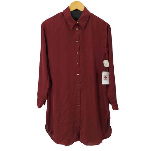 ザラ ZARA L/S シャツワンピース レディース import:XS