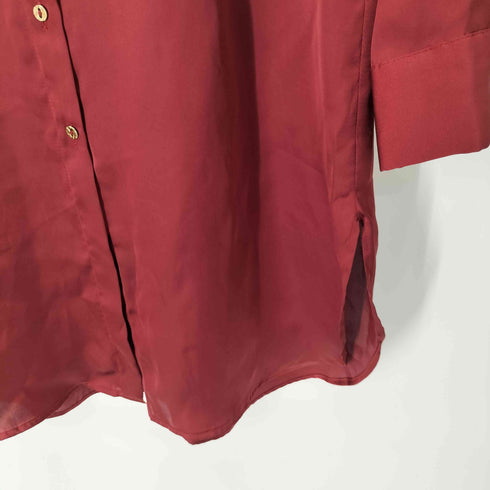 ザラ ZARA L/S シャツワンピース レディース import:XS