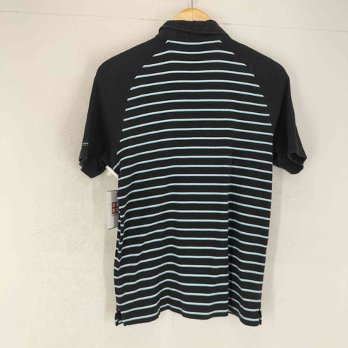 バーバリーブラックレーベル BURBERRY BLACK LABEL Y2K ボーダーポロシャツ メンズ 3