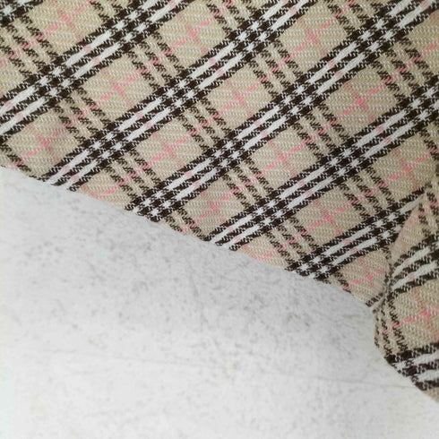 バーバリーブルーレーベル BURBERRY BLUE LABEL ノヴァチェック ベルテッドトレンチスカート レディース 36