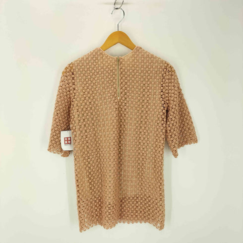 クロエ Chloe バックジップ レイヤードチュニック メッシュ レディース 34