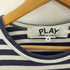 プレイコムデギャルソン PLAY COMME des GARCONS PLAY STRIPED T-SHIRT レディース S
