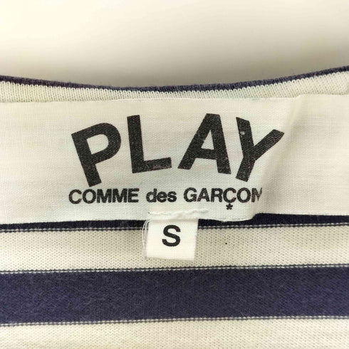 プレイコムデギャルソン PLAY COMME des GARCONS PLAY STRIPED T-SHIRT レディース S