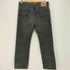 リーバイス Levis エジプト製 ボタン裏4649 505 後染め ブラック メンズ W33/L30