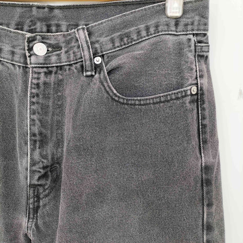 リーバイス Levis エジプト製 ボタン裏4649 505 後染め ブラック メンズ W33/L30